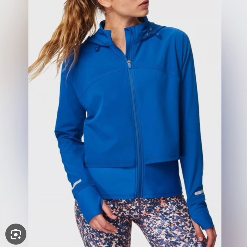 New Sweaty Betty Fast Track Running Jacket